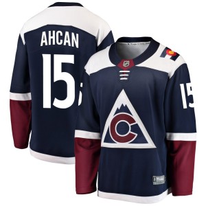 Youth Fanatics Branded Colorado Avalanche Jack Ahcan Navy Alternate Jersey - Breakaway