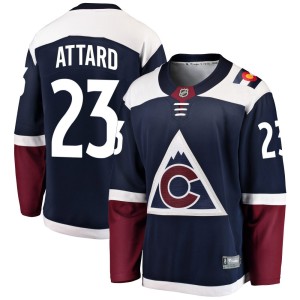 Youth Fanatics Branded Colorado Avalanche Ronnie Attard Navy Alternate Jersey - Breakaway