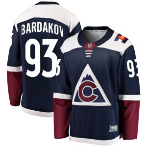 Youth Fanatics Branded Colorado Avalanche Zakhar Bardakov Navy Alternate Jersey - Breakaway