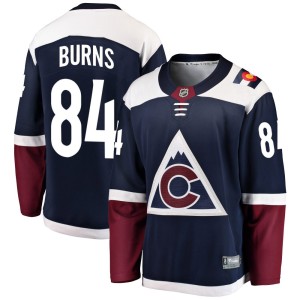 Youth Fanatics Branded Colorado Avalanche Brent Burns Navy Alternate Jersey - Breakaway