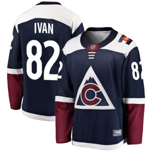 Youth Fanatics Branded Colorado Avalanche Ivan Ivan Navy Alternate Jersey - Breakaway