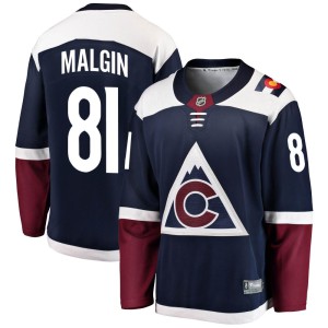 Youth Fanatics Branded Colorado Avalanche Denis Malgin Navy Alternate Jersey - Breakaway