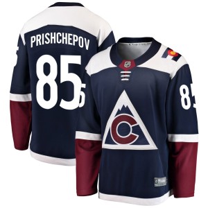 Youth Fanatics Branded Colorado Avalanche Nikita Prishchepov Navy Alternate Jersey - Breakaway