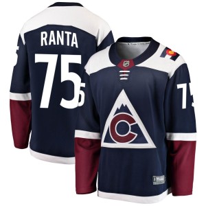 Youth Fanatics Branded Colorado Avalanche Sampo Ranta Navy Alternate Jersey - Breakaway