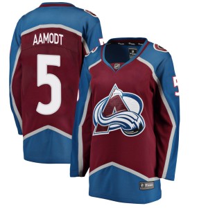 Women's Fanatics Branded Colorado Avalanche Wyatt Aamodt Maroon Home Jersey - Breakaway