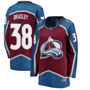 Women's Fanatics Branded Colorado Avalanche Chase Bradley Maroon Home Jersey - Breakaway