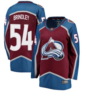 Women's Fanatics Branded Colorado Avalanche Gavin Brindley Maroon Home Jersey - Breakaway