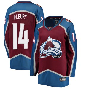 Women's Fanatics Branded Colorado Avalanche Theoren Fleury Maroon Home Jersey - Breakaway