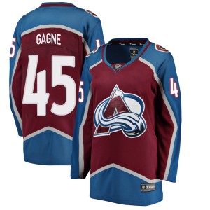 Women's Fanatics Branded Colorado Avalanche Alex Gagne Maroon Home Jersey - Breakaway