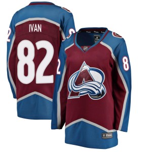 Women's Fanatics Branded Colorado Avalanche Ivan Ivan Maroon Home Jersey - Breakaway