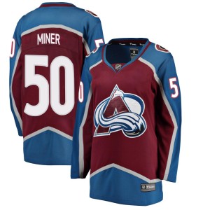 Women's Fanatics Branded Colorado Avalanche Trent Miner Maroon Home Jersey - Breakaway
