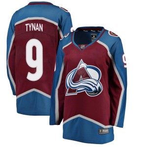 Women's Fanatics Branded Colorado Avalanche T.J. Tynan Maroon Home Jersey - Breakaway