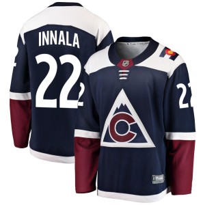 Men's Fanatics Branded Colorado Avalanche Jere Innala Navy Alternate Jersey - Breakaway