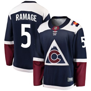 Men's Fanatics Branded Colorado Avalanche Rob Ramage Navy Alternate Jersey - Breakaway
