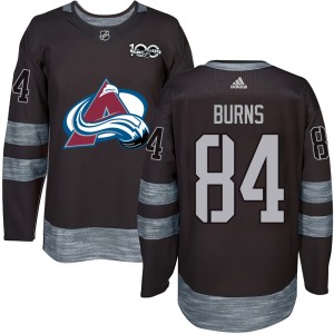 Youth Colorado Avalanche Brent Burns Black 1917-2017 100th Anniversary Jersey - Authentic