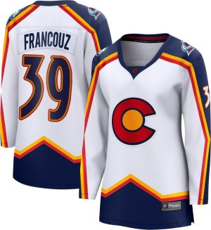 Women's Fanatics Branded Colorado Avalanche Pavel Francouz White Special Edition 2.0 Jersey - Breakaway