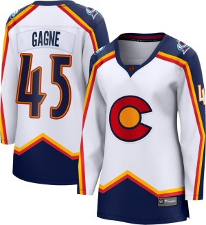 Women's Fanatics Branded Colorado Avalanche Alex Gagne White Special Edition 2.0 Jersey - Breakaway
