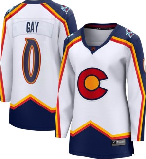 Women's Fanatics Branded Colorado Avalanche Cooper Gay White Special Edition 2.0 Jersey - Breakaway