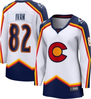 Women's Fanatics Branded Colorado Avalanche Ivan Ivan White Special Edition 2.0 Jersey - Breakaway
