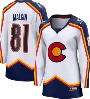 Women's Fanatics Branded Colorado Avalanche Denis Malgin White Special Edition 2.0 Jersey - Breakaway