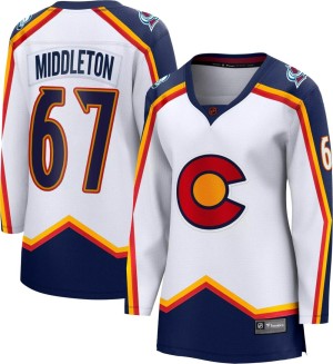 Women's Fanatics Branded Colorado Avalanche Keaton Middleton White Special Edition 2.0 Jersey - Breakaway