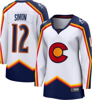 Women's Fanatics Branded Colorado Avalanche Chris Simon White Special Edition 2.0 Jersey - Breakaway