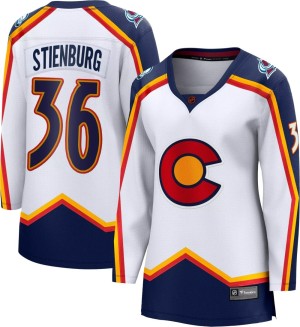 Women's Fanatics Branded Colorado Avalanche Matt Stienburg White Special Edition 2.0 Jersey - Breakaway