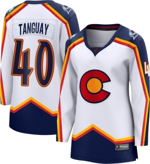 Women's Fanatics Branded Colorado Avalanche Alex Tanguay White Special Edition 2.0 Jersey - Breakaway