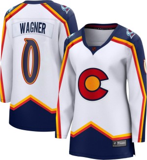Women's Fanatics Branded Colorado Avalanche Ryan Wagner White Special Edition 2.0 Jersey - Breakaway