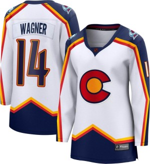 Women's Fanatics Branded Colorado Avalanche Chris Wagner White Special Edition 2.0 Jersey - Breakaway