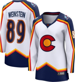 Women's Fanatics Branded Colorado Avalanche Saige Weinstein White Special Edition 2.0 Jersey - Breakaway