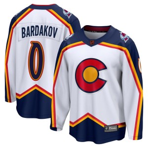 Men's Fanatics Branded Colorado Avalanche Zakhar Bardakov White Special Edition 2.0 Jersey - Breakaway