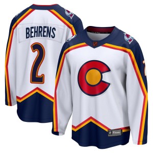Men's Fanatics Branded Colorado Avalanche Sean Behrens White Special Edition 2.0 Jersey - Breakaway