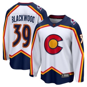Men's Fanatics Branded Colorado Avalanche Mackenzie Blackwood White Special Edition 2.0 Jersey - Breakaway