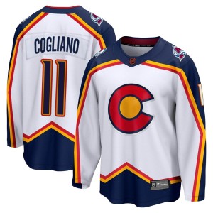 Men's Fanatics Branded Colorado Avalanche Andrew Cogliano White Special Edition 2.0 Jersey - Breakaway