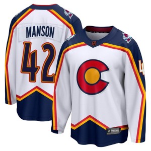 Men's Fanatics Branded Colorado Avalanche Josh Manson White Special Edition 2.0 Jersey - Breakaway