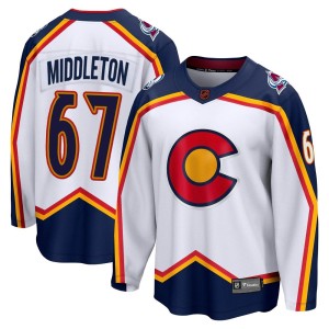 Men's Fanatics Branded Colorado Avalanche Keaton Middleton White Special Edition 2.0 Jersey - Breakaway