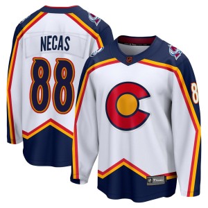 Men's Fanatics Branded Colorado Avalanche Martin Necas White Special Edition 2.0 Jersey - Breakaway