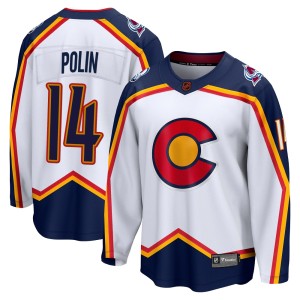 Men's Fanatics Branded Colorado Avalanche Jason Polin White Special Edition 2.0 Jersey - Breakaway
