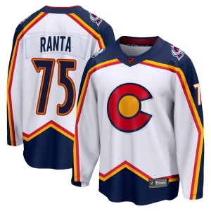 Men's Fanatics Branded Colorado Avalanche Sampo Ranta White Special Edition 2.0 Jersey - Breakaway