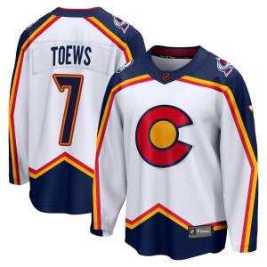 Men's Fanatics Branded Colorado Avalanche Devon Toews White Special Edition 2.0 Jersey - Breakaway