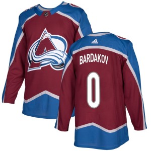 Men's Adidas Colorado Avalanche Zakhar Bardakov Burgundy Home Jersey - Authentic