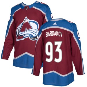 Men's Adidas Colorado Avalanche Zakhar Bardakov Burgundy Home Jersey - Authentic
