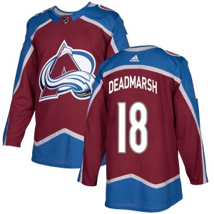 Men's Adidas Colorado Avalanche Adam Deadmarsh Burgundy Home Jersey - Authentic