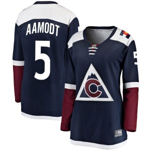 Women's Fanatics Branded Colorado Avalanche Wyatt Aamodt Navy Alternate Jersey - Breakaway