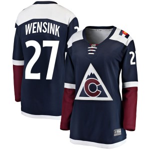 Women's Fanatics Branded Colorado Avalanche John Wensink Navy Alternate Jersey - Breakaway
