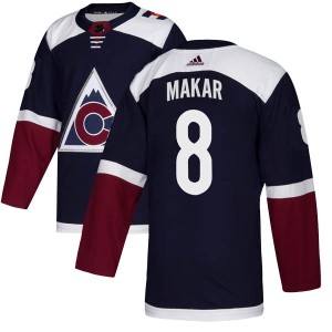 Youth Adidas Colorado Avalanche Cale Makar Navy Alternate Jersey - Authentic