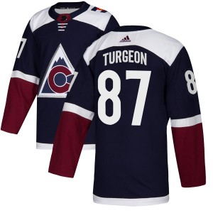 Youth Adidas Colorado Avalanche Pierre Turgeon Navy Alternate Jersey - Authentic