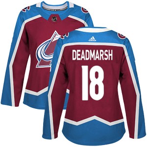 Women's Adidas Colorado Avalanche Adam Deadmarsh Burgundy Home Jersey - Authentic