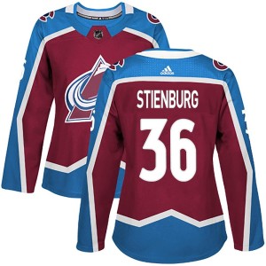 Women's Adidas Colorado Avalanche Matt Stienburg Burgundy Home Jersey - Authentic